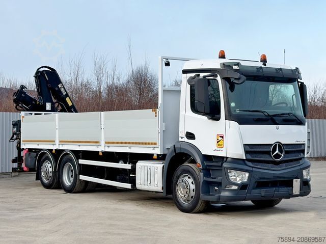 Żuraw samochodowy MERCEDES-BENZ ANTOS 2545* HIAB 144 BS - 2 HIDUO /FUNK