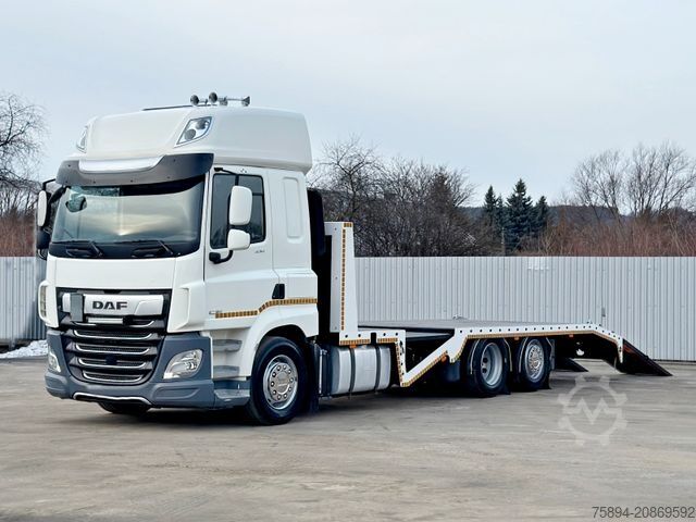 Autószállító teherautó DAF CF 530 Pritsche 8,15 m * 6x2