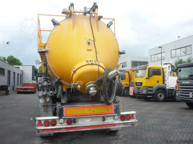 Tank Renders ROC 16.30 Droge stoffen oplegger Met DAF XF