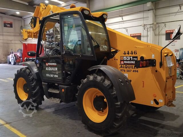 τηλεσκοπικός φορτωτής JCB 531760