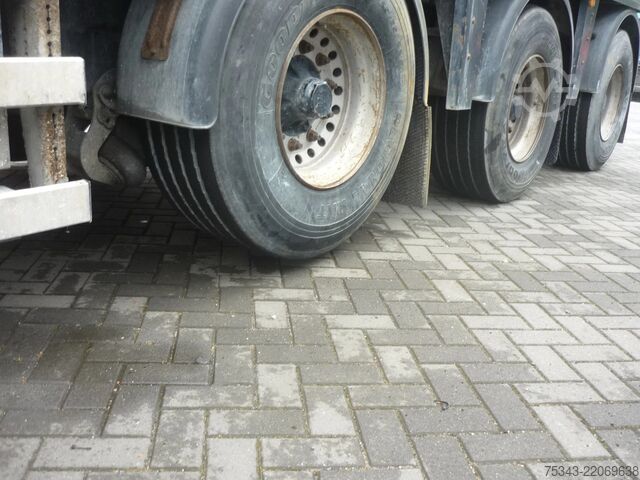 Όχημα αναρρόφησης DAF XF 410 ROC 16.30 Droge stoffen oplegger