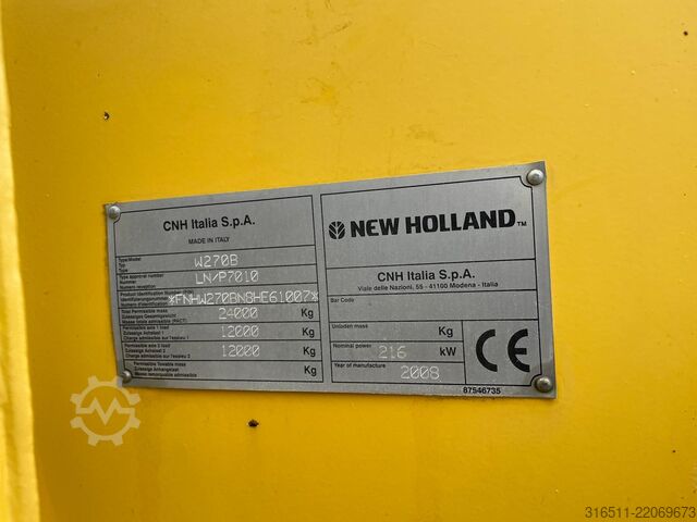 Radlader New Holland W270B