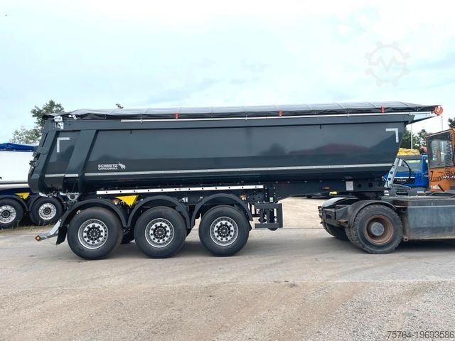 Kipper Auflieger SCHMITZ CARGOBULL 25m² Stahlkipper mit E-Verdeck/ Auch Miete!