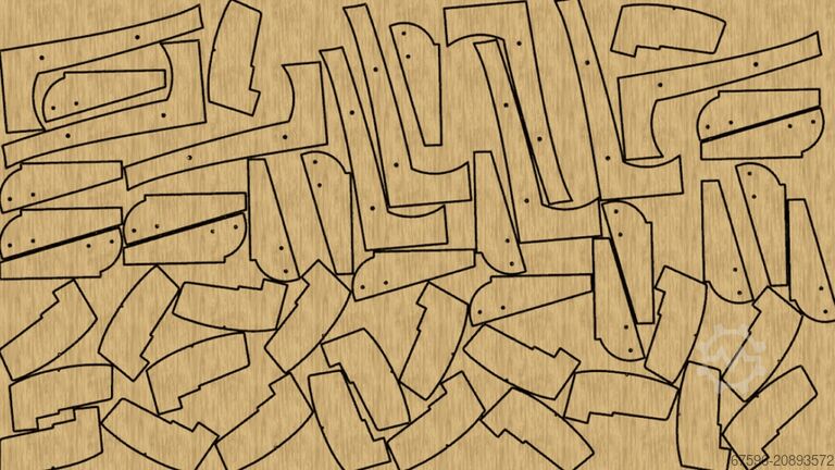 Bearbejdningscenter CNC-ROUTER DMA-BudgeCraft Nesting Professional