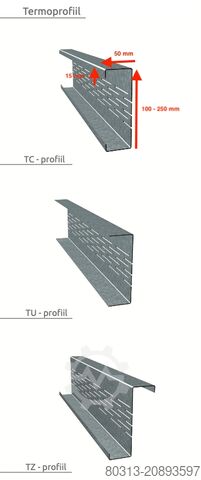 Máquinas de producción de perfiles TC, TU, TZ TC, TU, TZ profilių gamybos staklės 