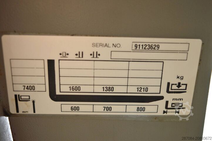 Handmatige palletwagen Jungheinrich ETV 216 Batterie Bj2023