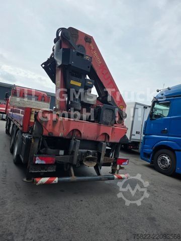 Ladbil med lad MAN TGA 26.480 / 6X4 / Palfinger Kran PK 36002