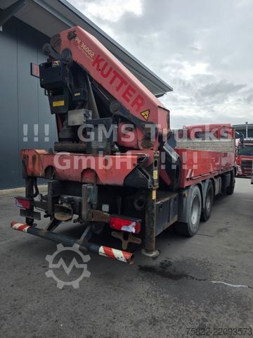 Lastbilmonteret kran MAN TGA 26.480 / 6X4 / Palfinger Kran PK 36002