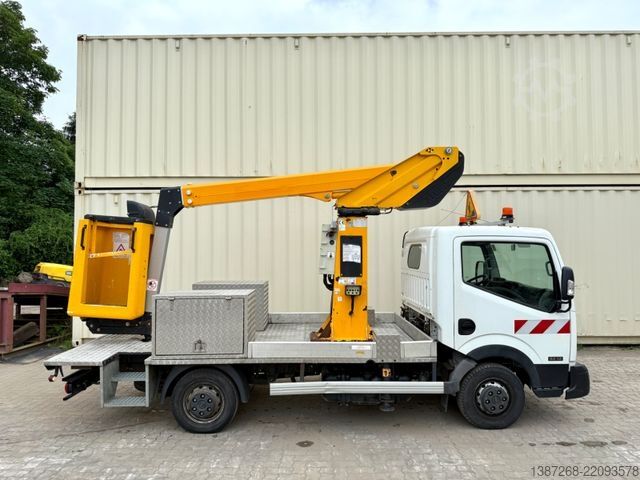 Lastbilmonteret arbejdsplatform NISSAN Cabstar 32.12 Klubb K26 Arbeitsbühne /11.8 Meter