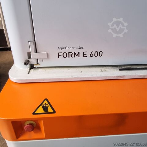 Hlubinná elektroerozivní obráběcí stroj (EDM) AGIE CHARMILLES FORM E 600