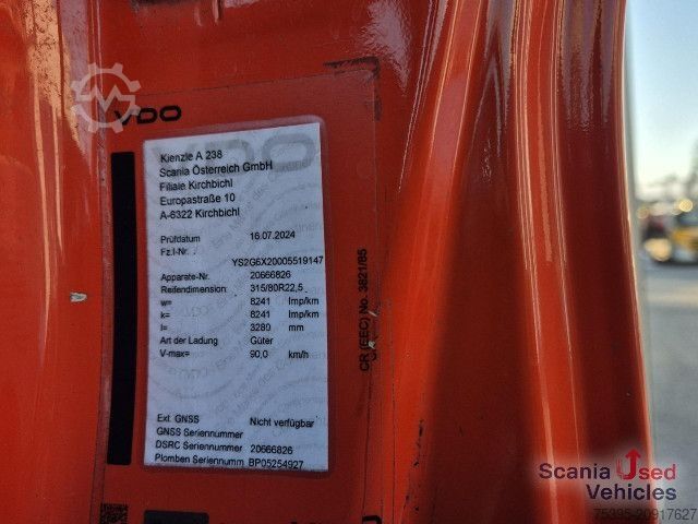 Furgão frigorífico Scania G 450 B6x2*4NB Kühlkoffer Zug !