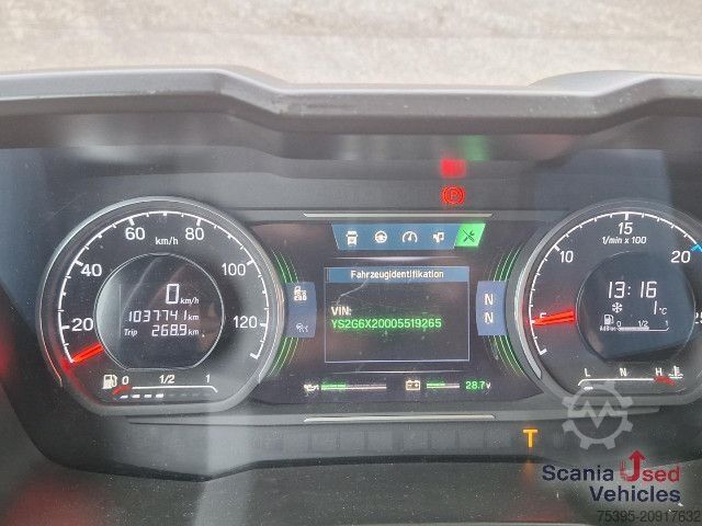 Furgão frigorífico Scania G 450 Kühler Durchlader Komplettzug !!