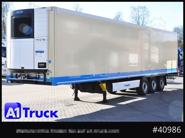 Køletrailer KRONE SDR 27 Carrier 1950 Mt., Lift, Multitemp.