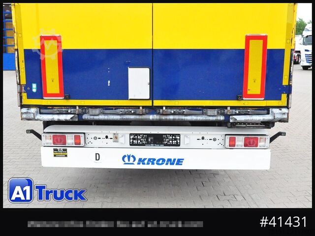 Box-semitrailer KRONE SDK 27, Koffer, Doppelstock, 386.424km