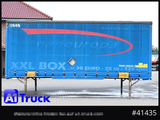 Udskifteligt lad med platform og presenning KRONE Wechselbrücke Jumbo BDF 7,82, Code XL,