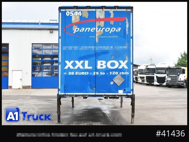 Udskifteligt lad med platform og presenning KRONE Wechselbrücke Jumbo BDF 7,82, Code XL,
