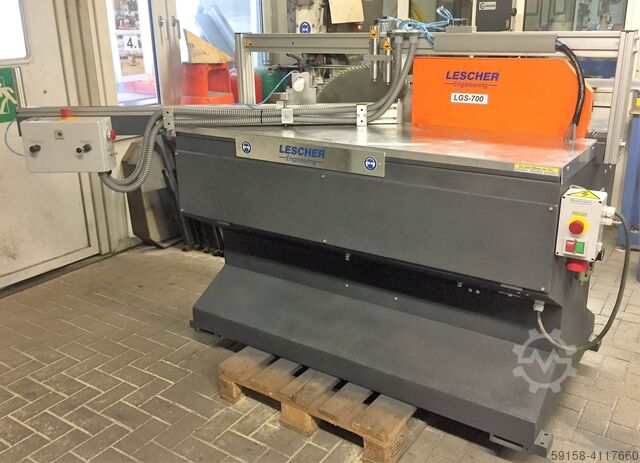 Hosszirányú fűrész, ék fűrészlap, ferde fűrész MTI-Maschinenbau LGS