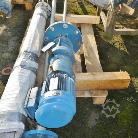 1860 liter verwarmbare/koelbare reactorvat van V4A met 1,1 kW explosieveilige roerder  