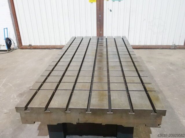 Támlemez  T - Nuten Aufspannplatte