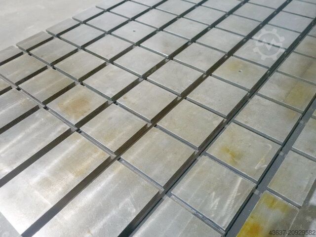 Támlemez  T - Nuten Aufspannplatte