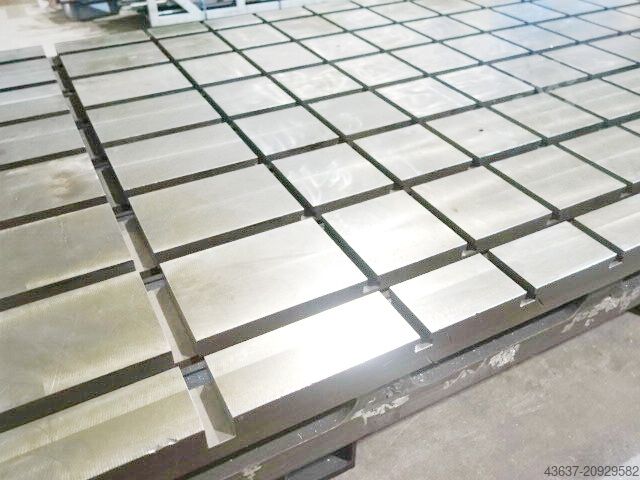 Támlemez  T - Nuten Aufspannplatte