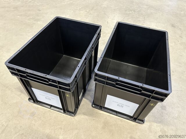 Wezsuisse plastlåda 60x40x42 cm Wezsuisse Euronorm Kunststoffkiste