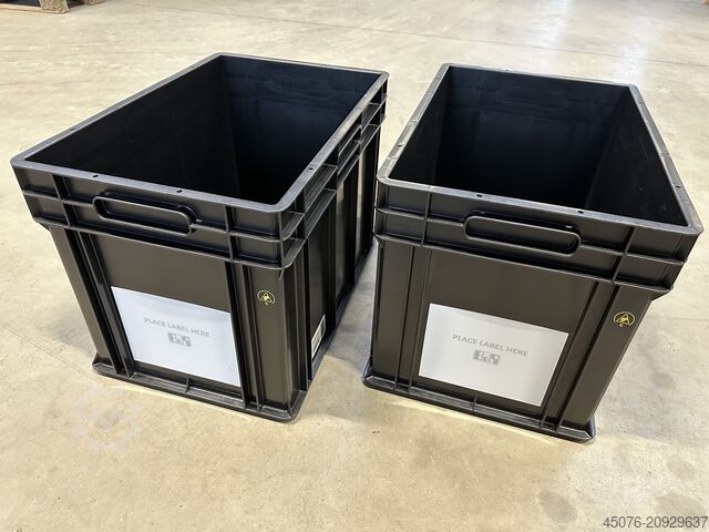 Wezsuisse plastlåda 60x40x42 cm Wezsuisse Euronorm Kunststoffkiste