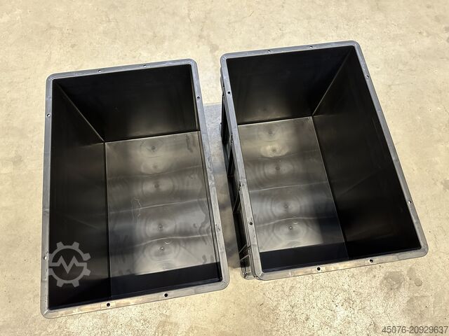 Wezsuisse plastlåda 60x40x42 cm Wezsuisse Euronorm Kunststoffkiste