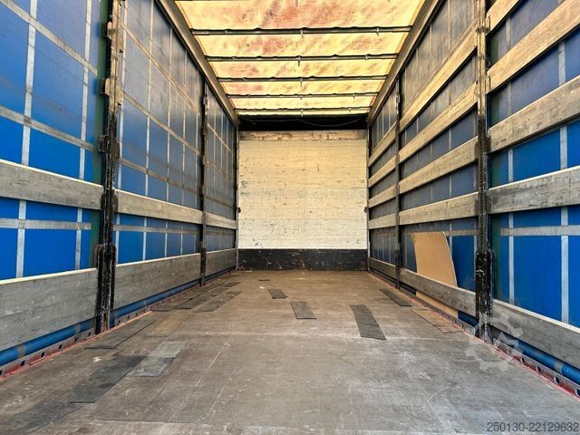 Reboque aberto com lona  Langfeld LPA 18L 7700 Curtainsider mit EDSCHA