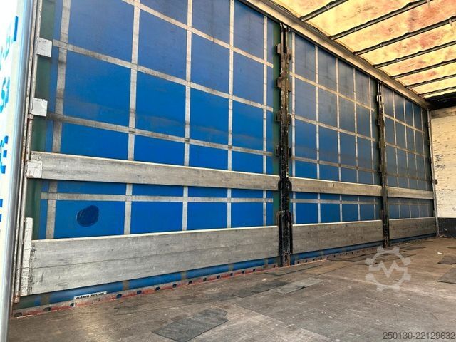 Reboque aberto com lona  Langfeld LPA 18L 7700 Curtainsider mit EDSCHA