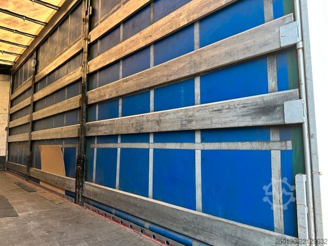 Reboque aberto com lona  Langfeld LPA 18L 7700 Curtainsider mit EDSCHA