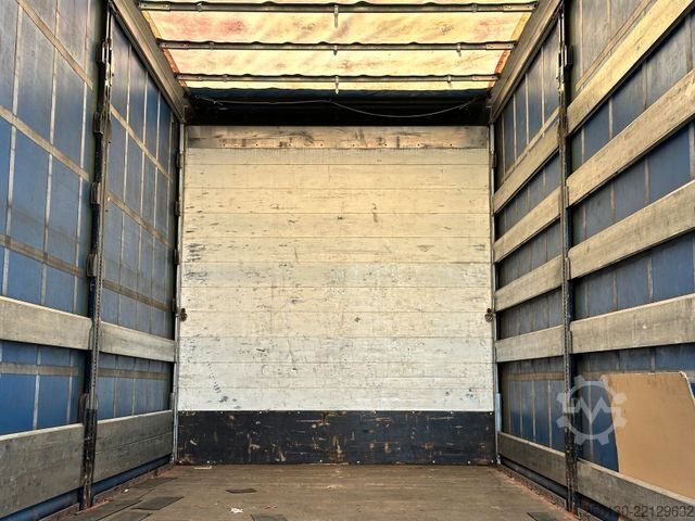 Reboque aberto com lona  Langfeld LPA 18L 7700 Curtainsider mit EDSCHA