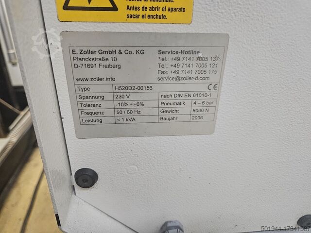 Werkzeugvoreinstellgerät Zoller H520D2