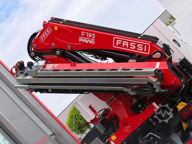 Yükleme platformu MAN TGX 26.520 6x2-4 BL Baustoff-Pritsche FASSI F19...