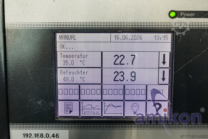 Sópermetkamra / klímaváltó berendezés Weiss SC/KWT 450