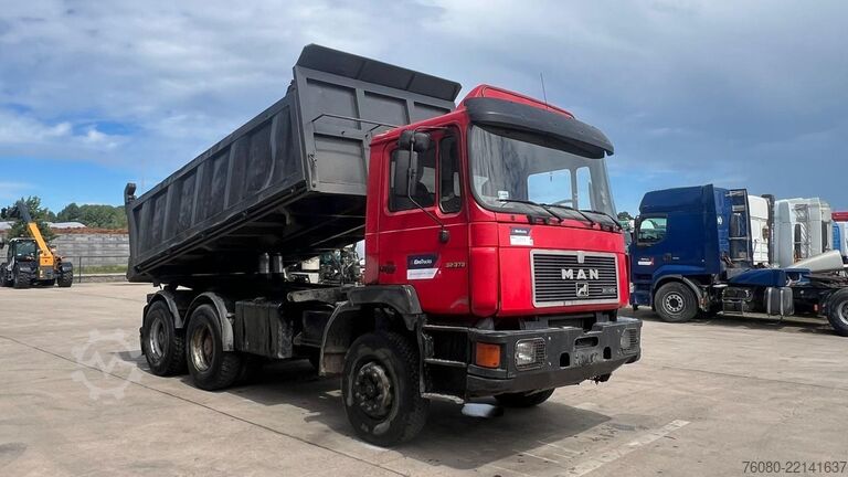 Ανατροπή 3 όψεων MAN 32.372 (13T AXLES / LAMES / GRAND PONT / BIG AX...