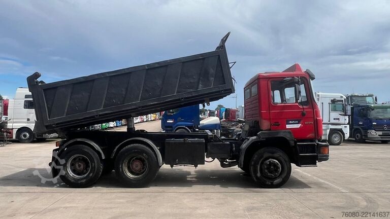 Ανατροπή 3 όψεων MAN 32.372 (13T AXLES / LAMES / GRAND PONT / BIG AX...
