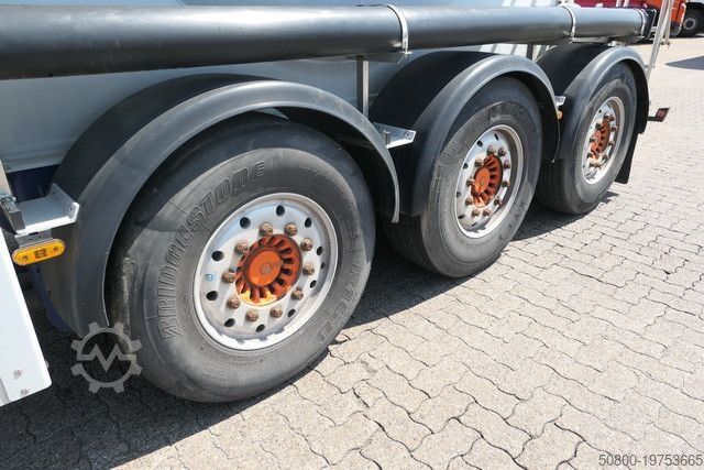 Silo sættevogn FELDBINDER EUT 37.5, 1 Kammer, Luft-Lift, 27m³, SAF-Achsen