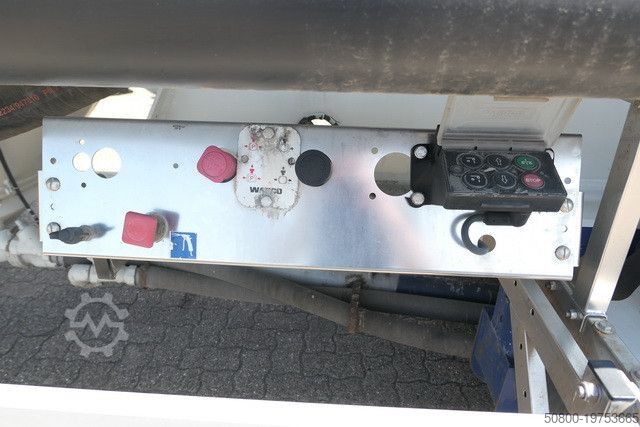 Silo sættevogn FELDBINDER EUT 37.5, 1 Kammer, Luft-Lift, 27m³, SAF-Achsen