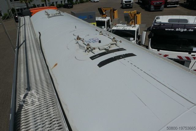 Silo sættevogn FELDBINDER EUT 37.5, 1 Kammer, Luft-Lift, 27m³, SAF-Achsen