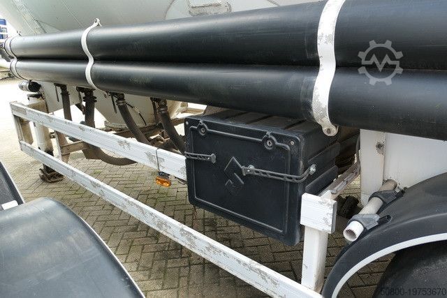 Silo sættevogn SPITZER SF 2743 PI, Zement, Alu-Felgen, 43m³, 1 Kammer