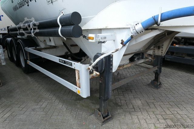Silo sættevogn SPITZER SF 2737 PI, Zement, 37m³, Alu-Felgen, 1 Kammer