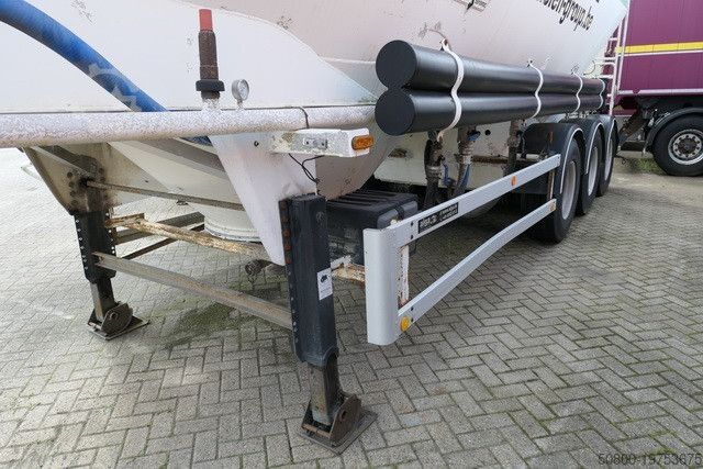 Silo sættevogn SPITZER SF 2737 PI, Zement, 37m³, Alu-Felgen, 1 Kammer