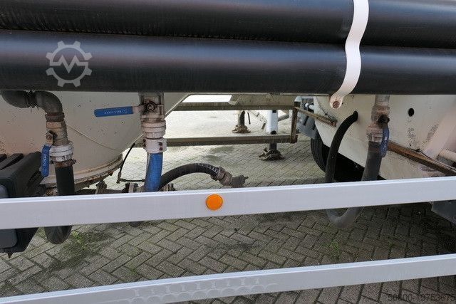 Silo sættevogn SPITZER SF 2737 PI, Zement, 37m³, Alu-Felgen, 1 Kammer