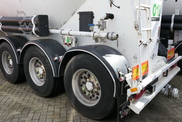 Silo sættevogn SPITZER SF 2737 PI, Zement, 37m³, Alu-Felgen, 1 Kammer