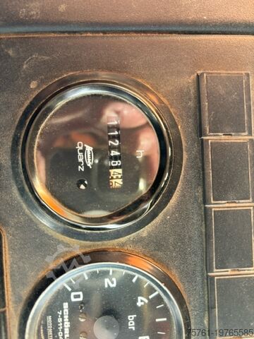 Teherautóra szerelt seprőgép Mercedes-Benz MB 1417 K Bucher Cityfant 60