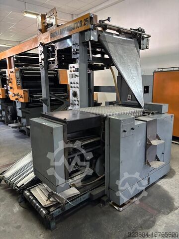 Prasa drukarska offsetowa Solna D 25 8 units / A5 folder