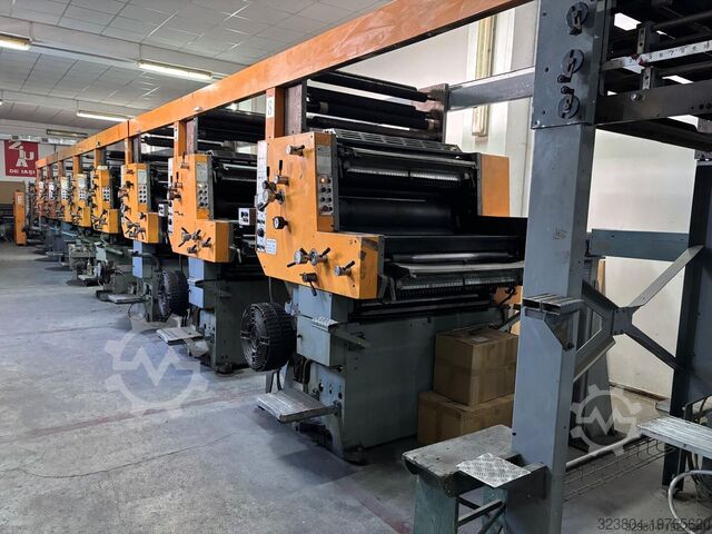 Ofset Baskı Makinesi Solna D 25 8 units / A5 folder