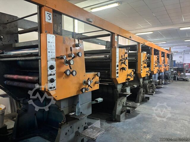 Ofset Baskı Makinesi Solna D 25 8 units / A5 folder