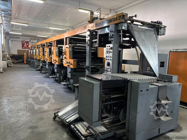 Prasa drukarska offsetowa Solna D 25 8 units / A5 folder